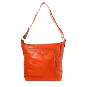 RARE Balenciaga Orange Shoulder Bag